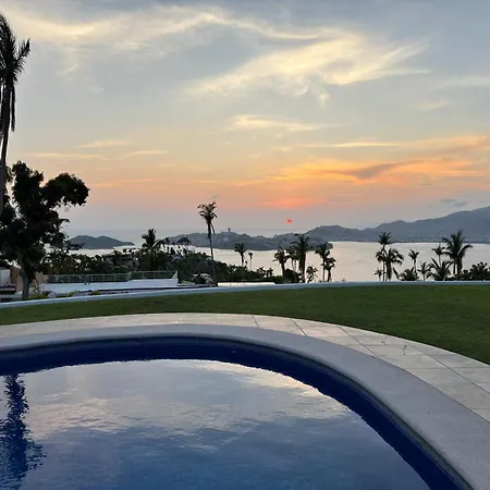Villa Casa Brisas Acapulco Con La Mejor Vista De Acapulco